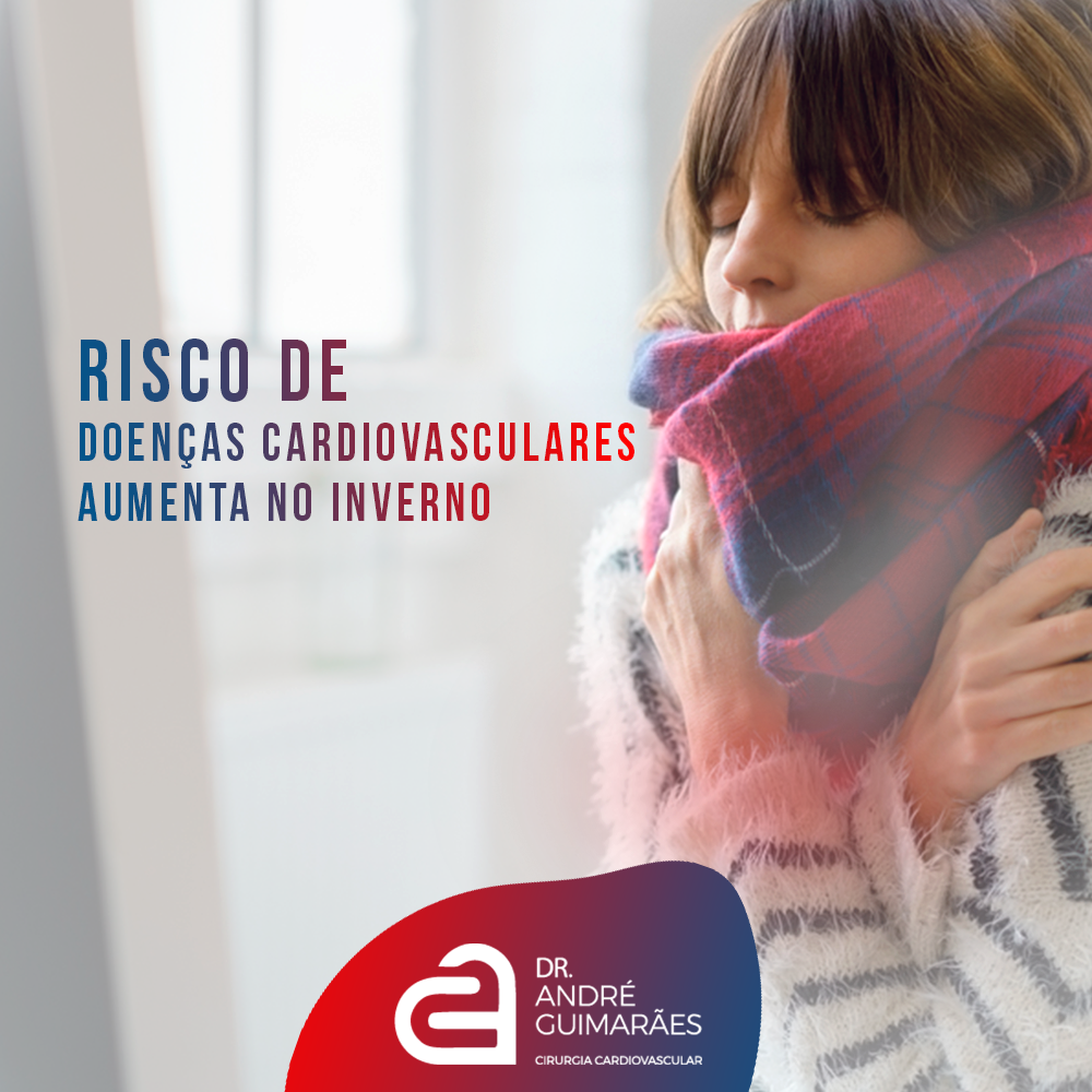 Risco de doenças cardiovasculares aumenta no inverno